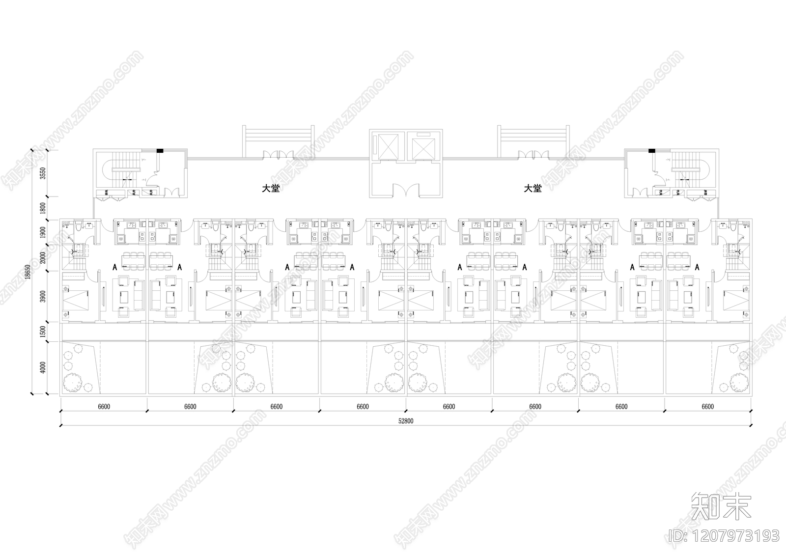 公寓建筑施工图下载【ID:1207973193】