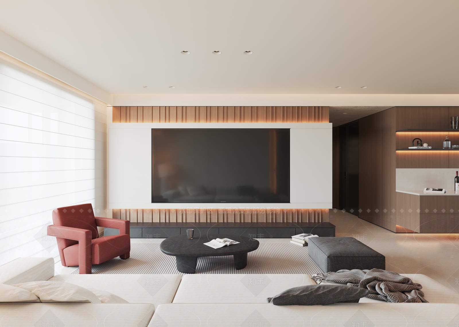 现代玄关3D模型下载【ID:1221440642】