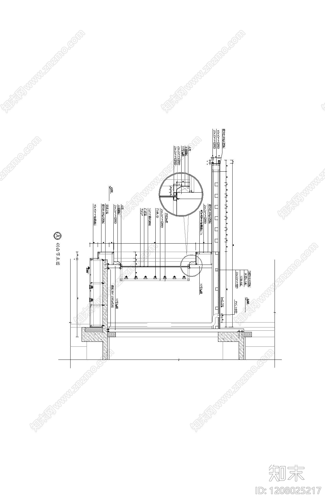 屋檐节点施工图下载【ID:1208025217】