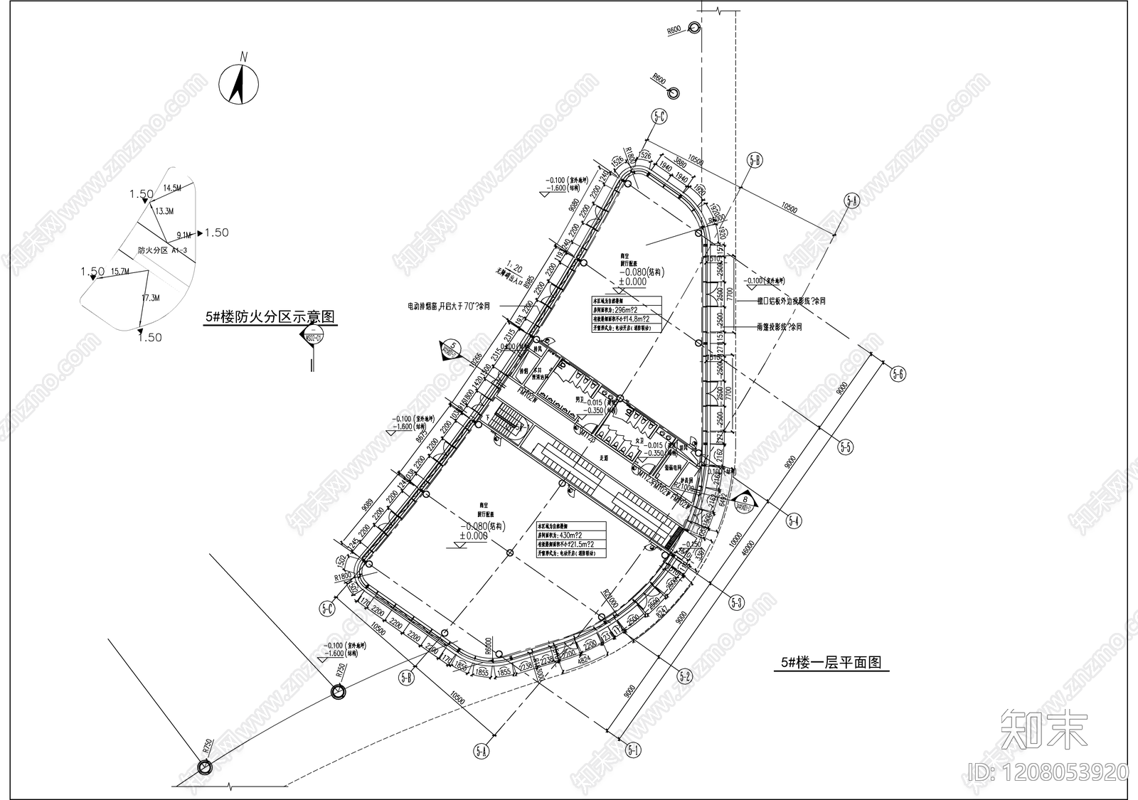 幕墙结构cad施工图下载【ID:1208053920】