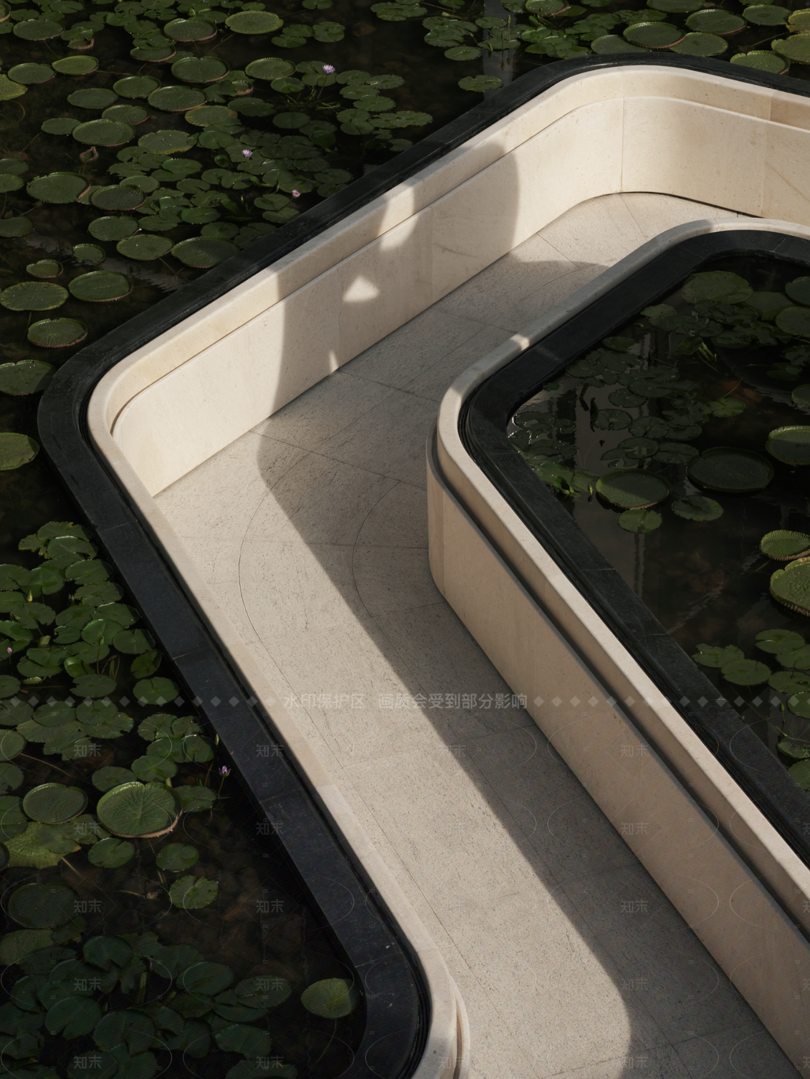 现代法式小区景观SU模型下载【ID:1208069537】