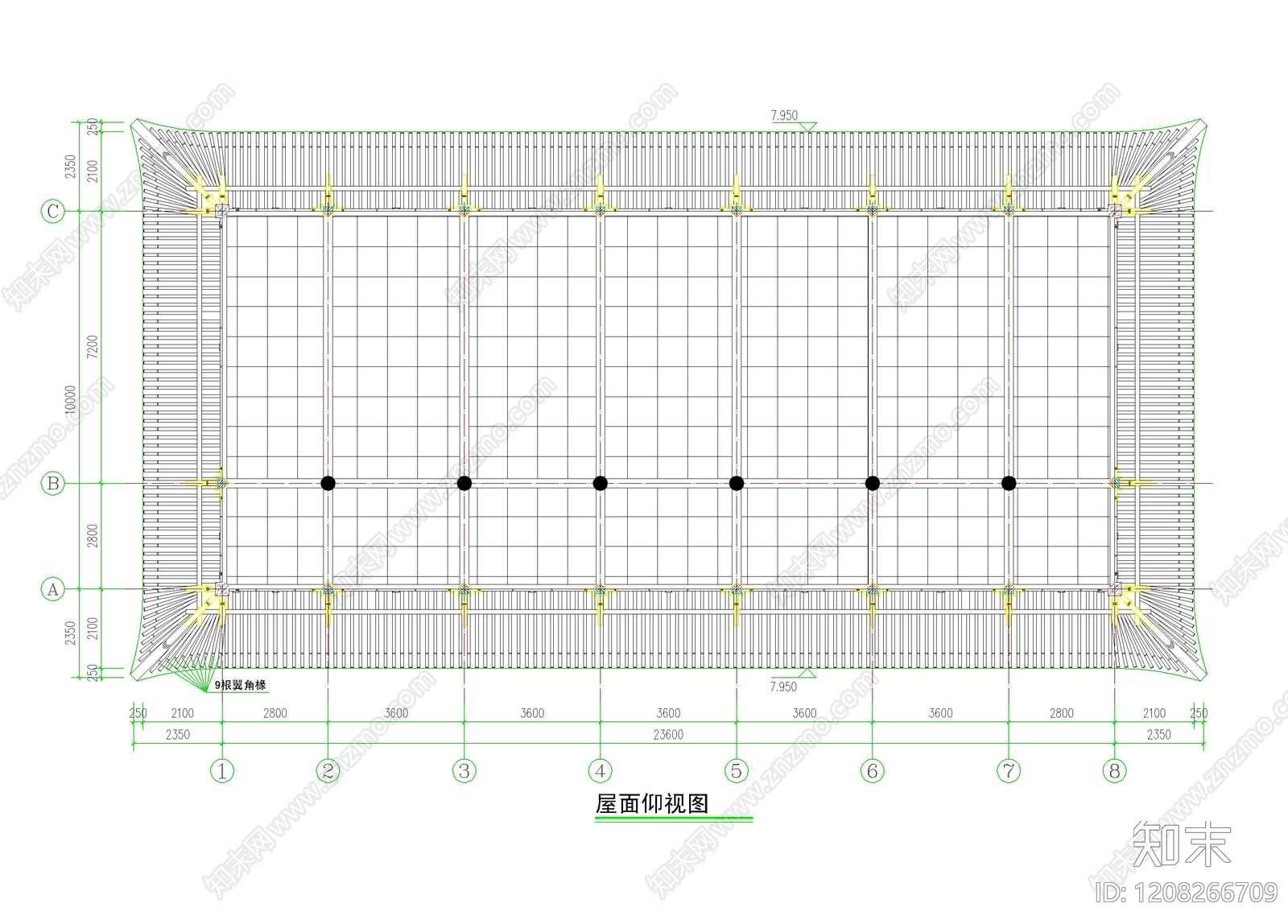 其他古建筑cad施工图下载【ID:1208266709】