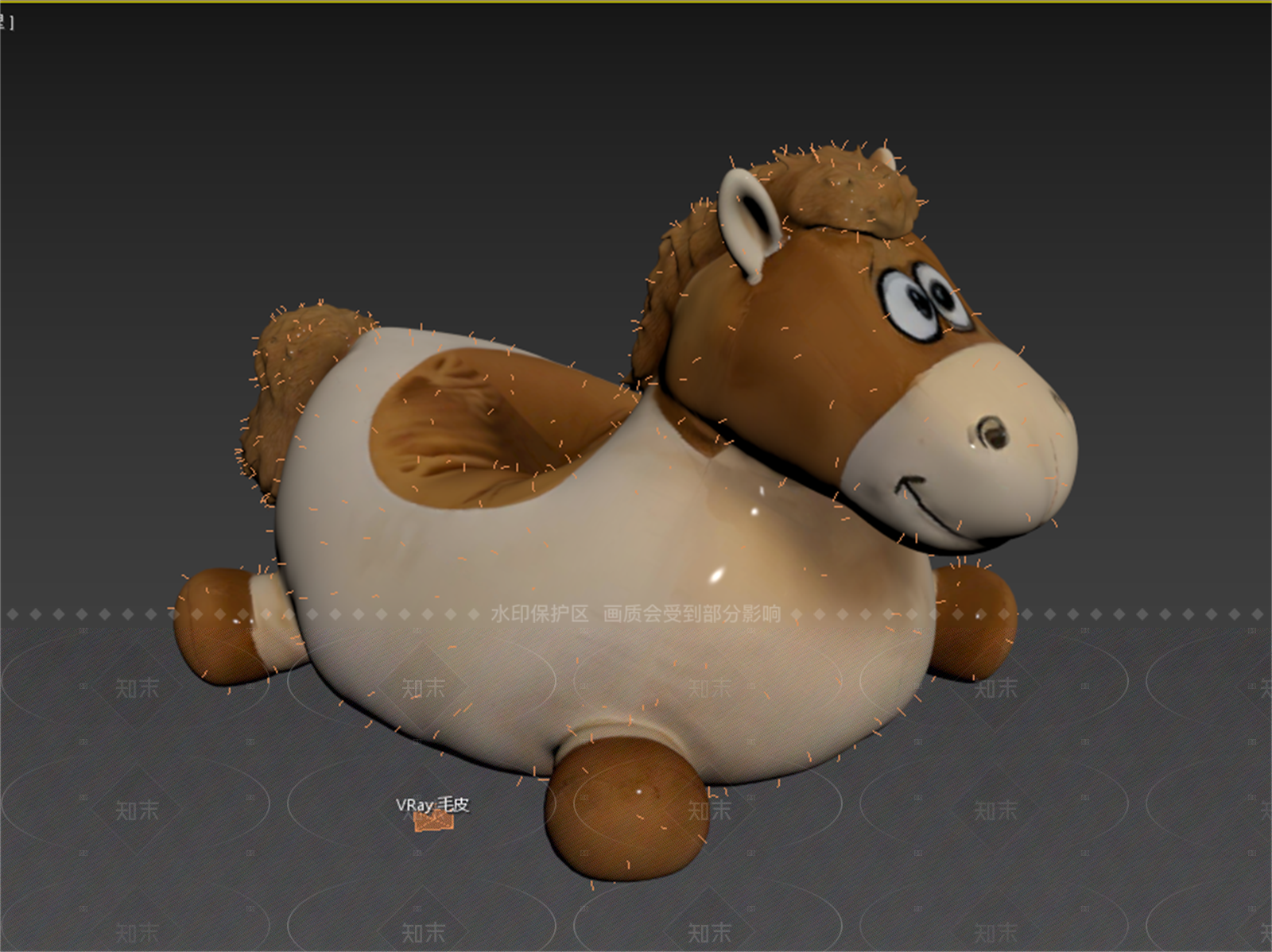 现代奶油懒人沙发3D模型下载【ID:1208268997】