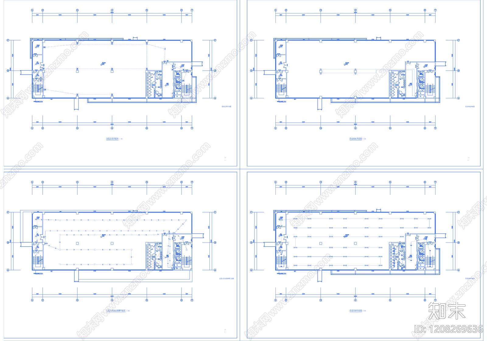 火灾自动报警系统施工图下载【ID:1208269636】