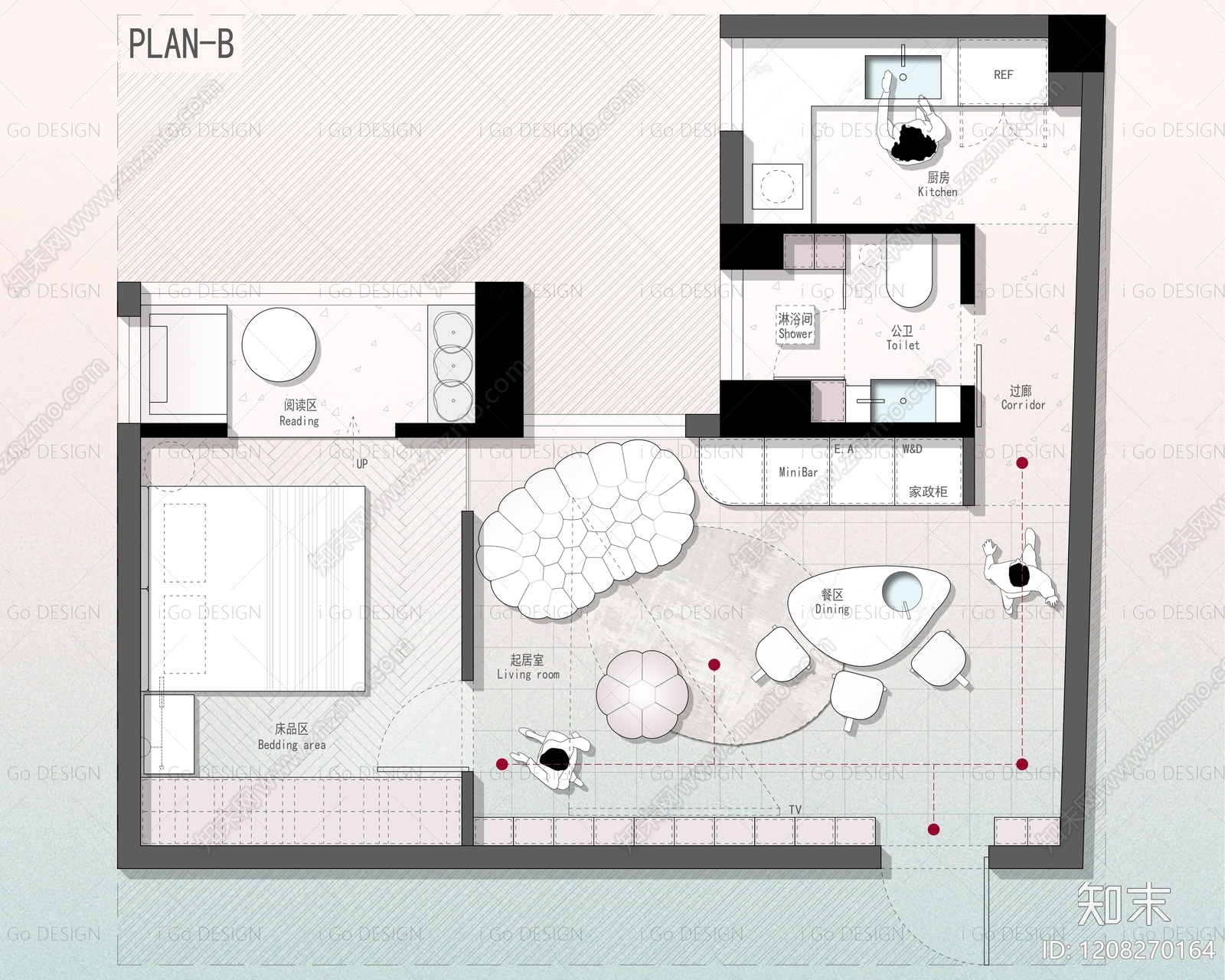 单身公寓施工图下载【ID:1208270164】