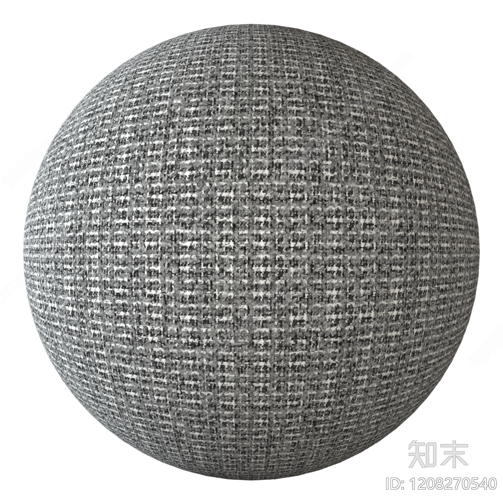 高清无缝灰色布纹棉麻布料贴图下载【ID:1208270540】