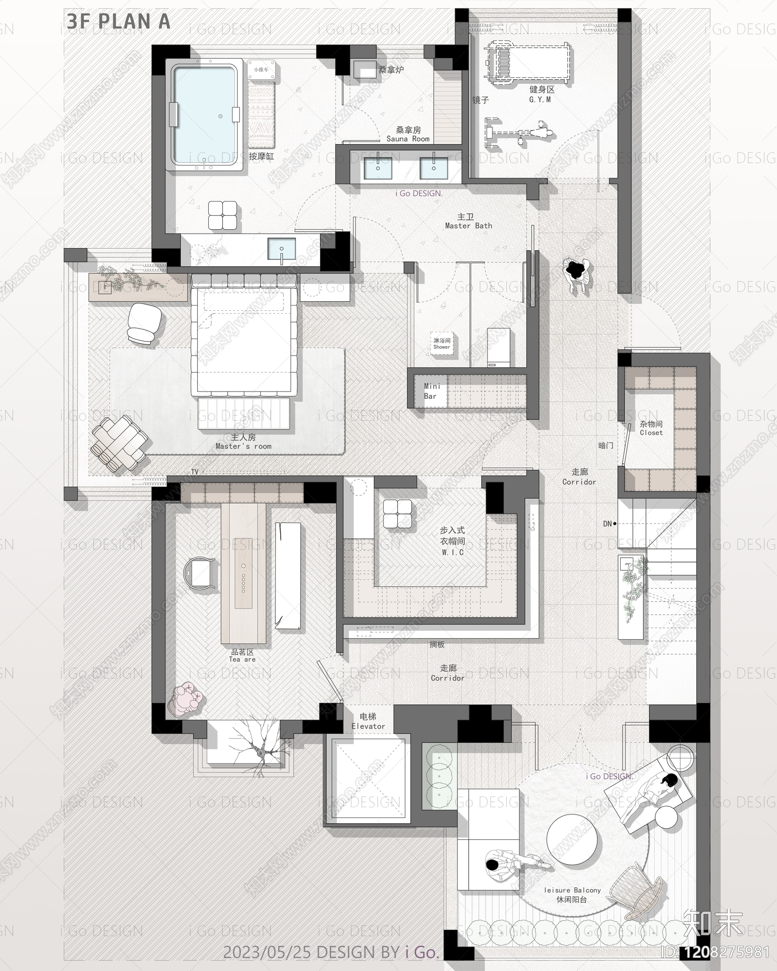 别墅cad施工图下载【ID:1208275981】