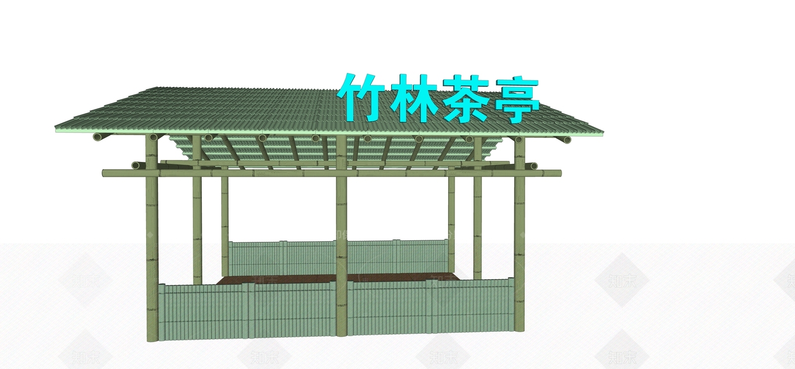 现代原木其他农业建筑SU模型下载【ID:1208276037】