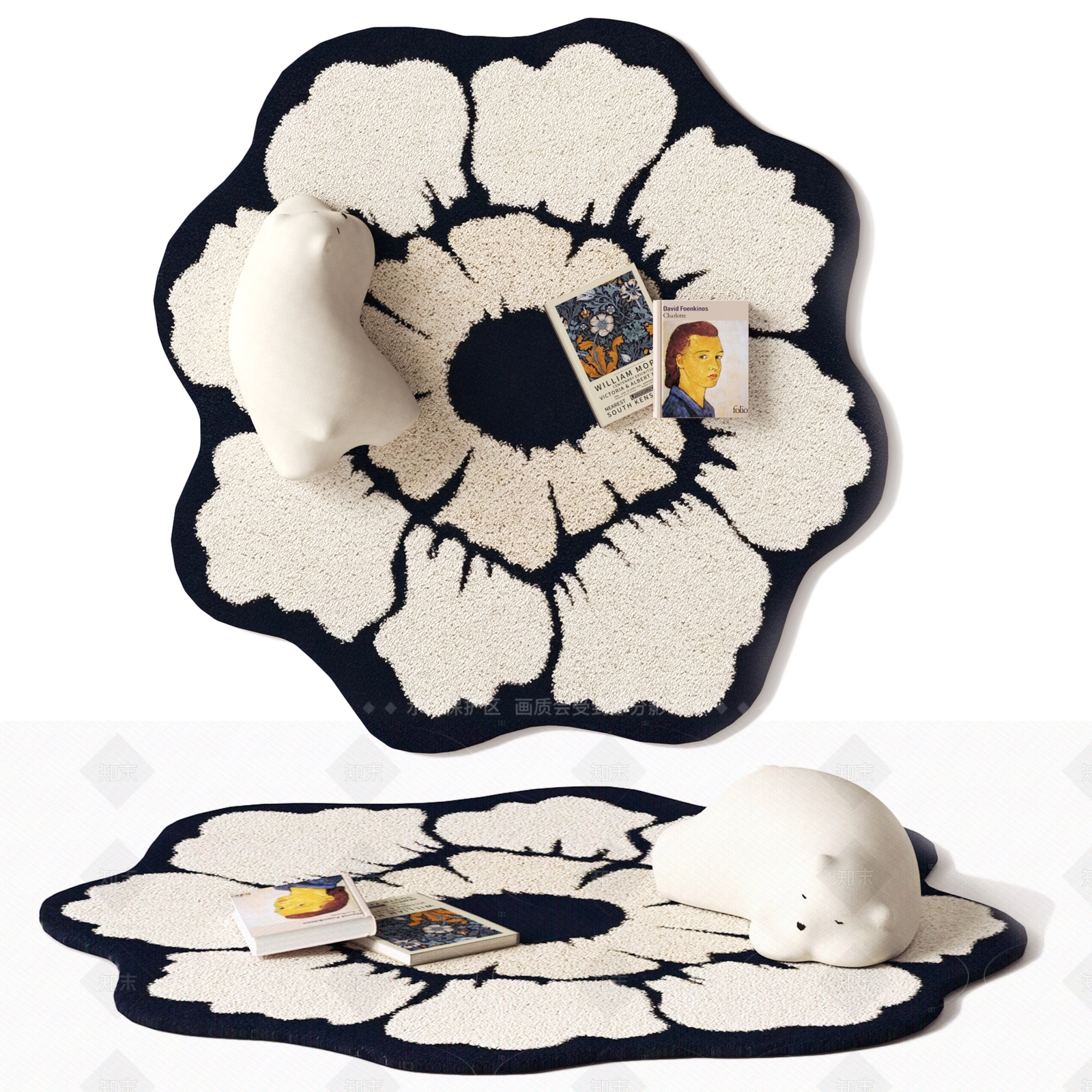 现代儿童地毯3D模型下载【ID:1208276279】