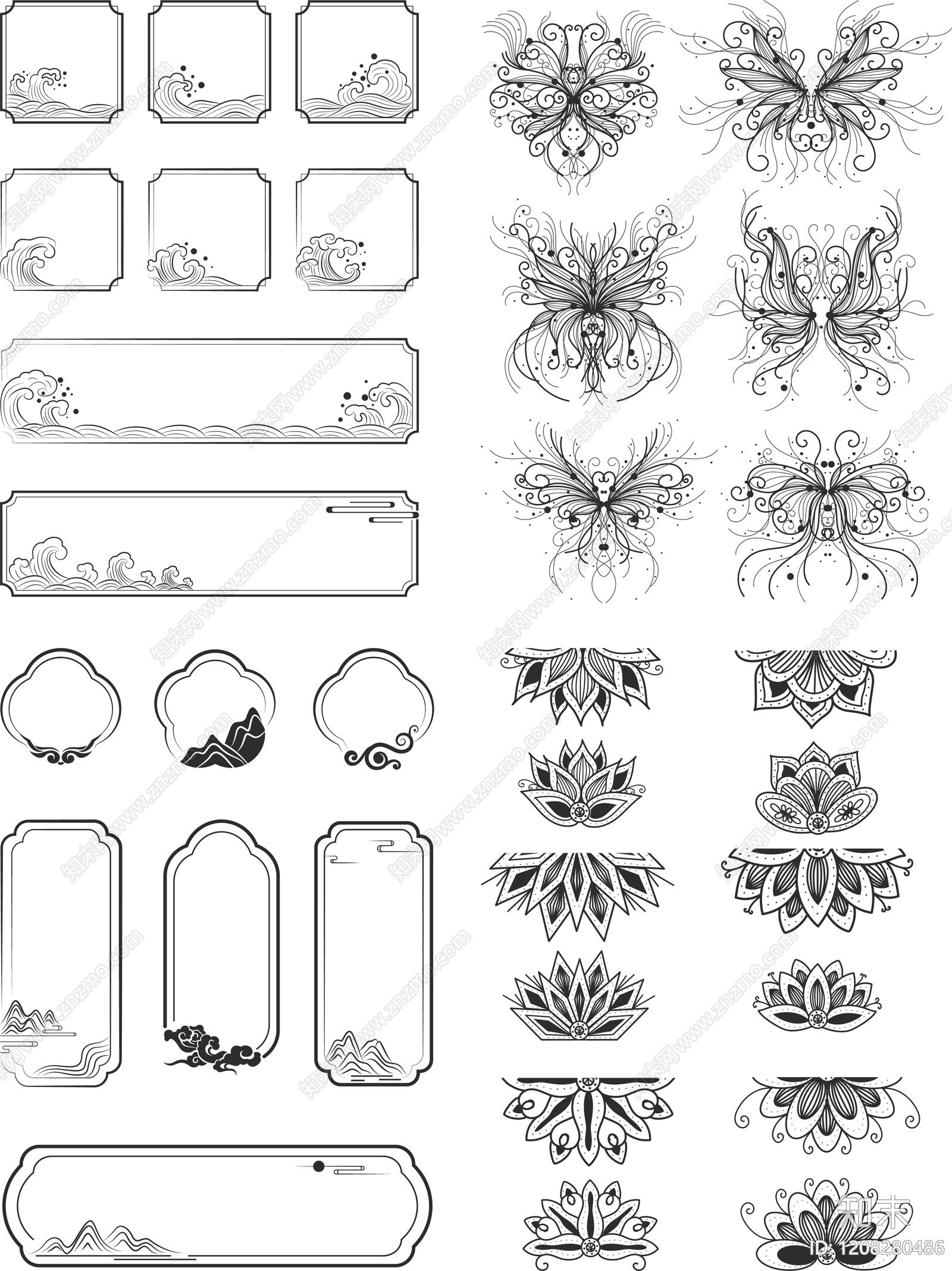 现代其他图库施工图下载【ID:1208280486】