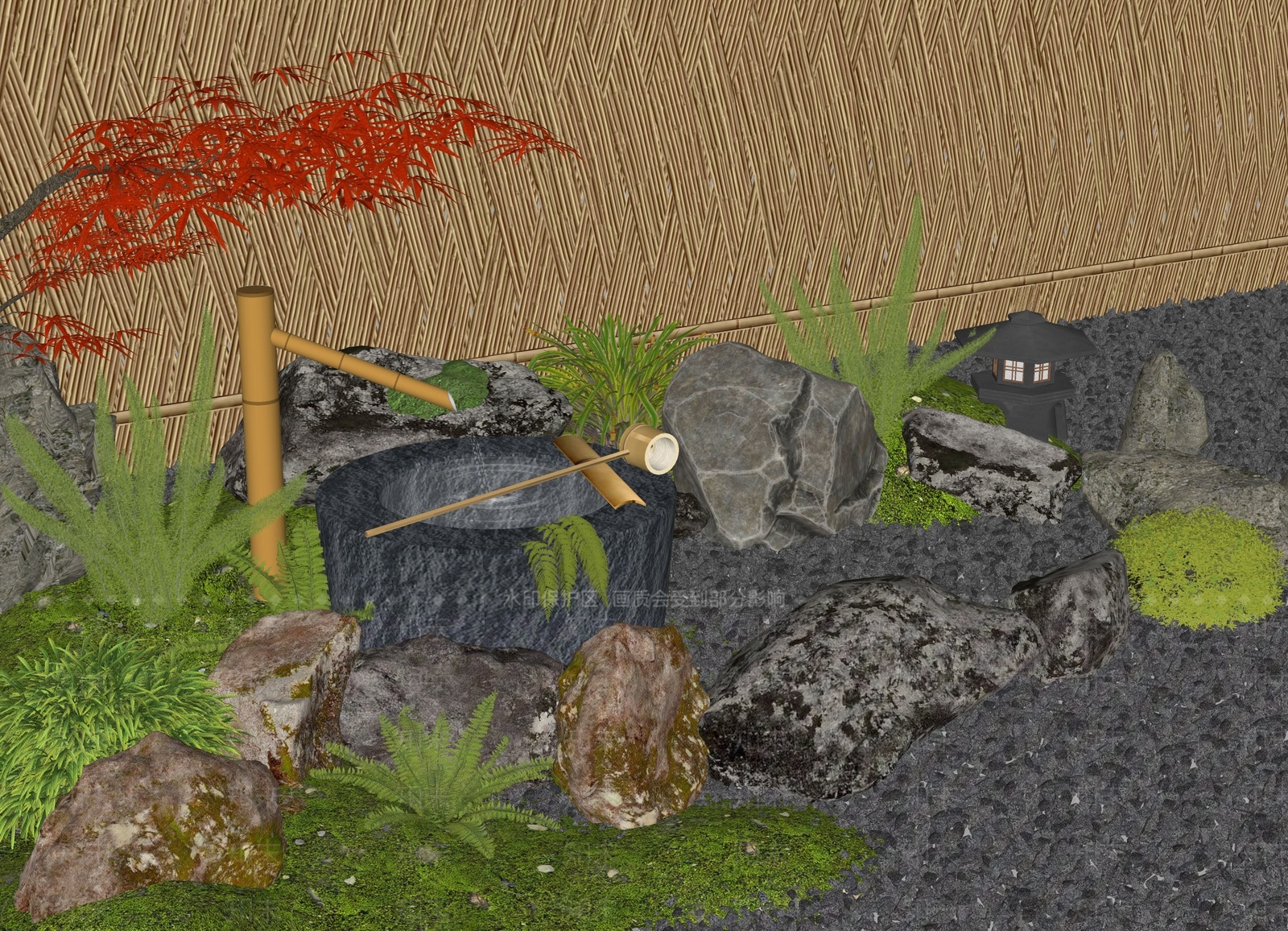现代其他水景设施SU模型下载【ID:1208281754】
