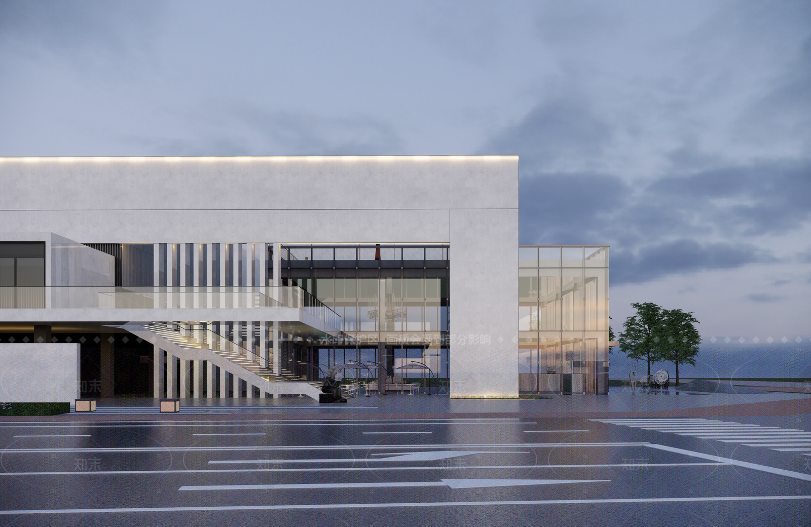 现代活动中心SU模型下载【ID:1208282956】