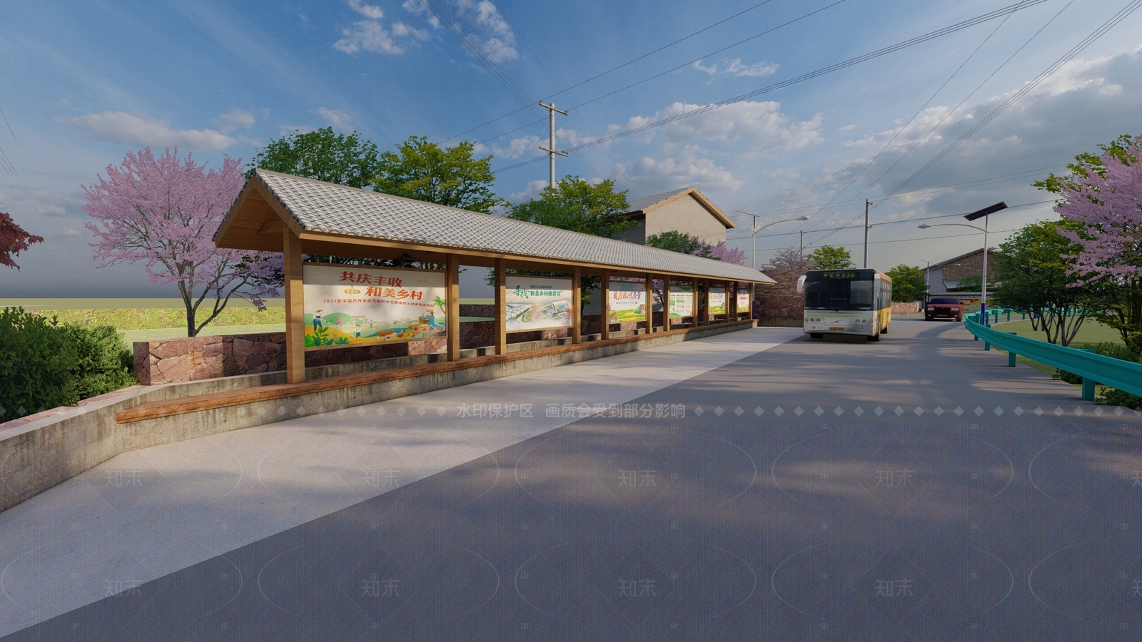 新中式小公建SU模型下载【ID:1208283467】