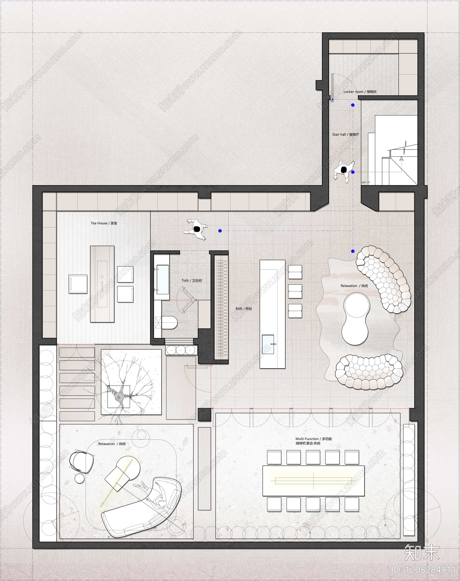别墅施工图下载【ID:1208284811】