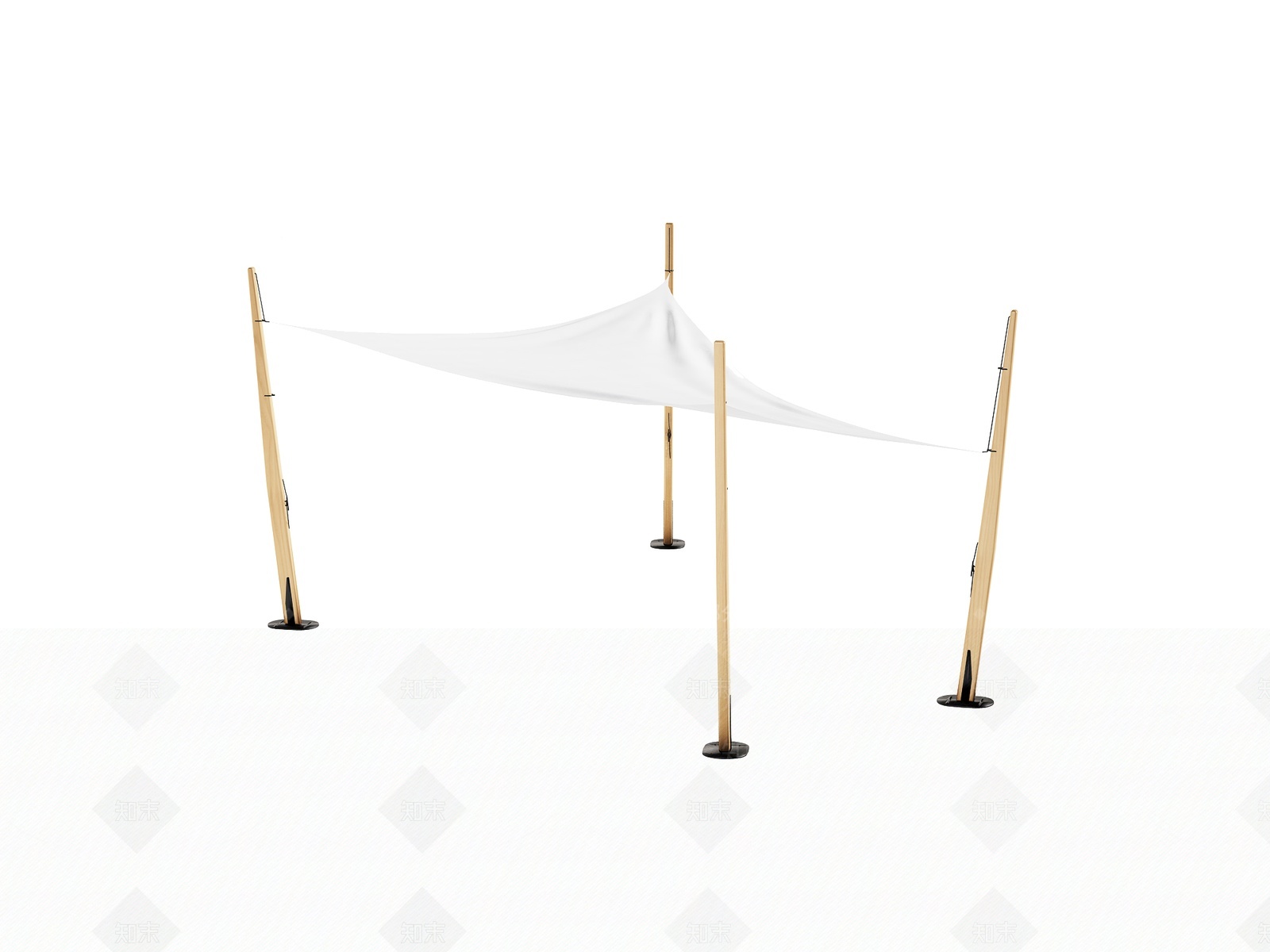 现代户外帐篷3D模型下载【ID:1208287036】