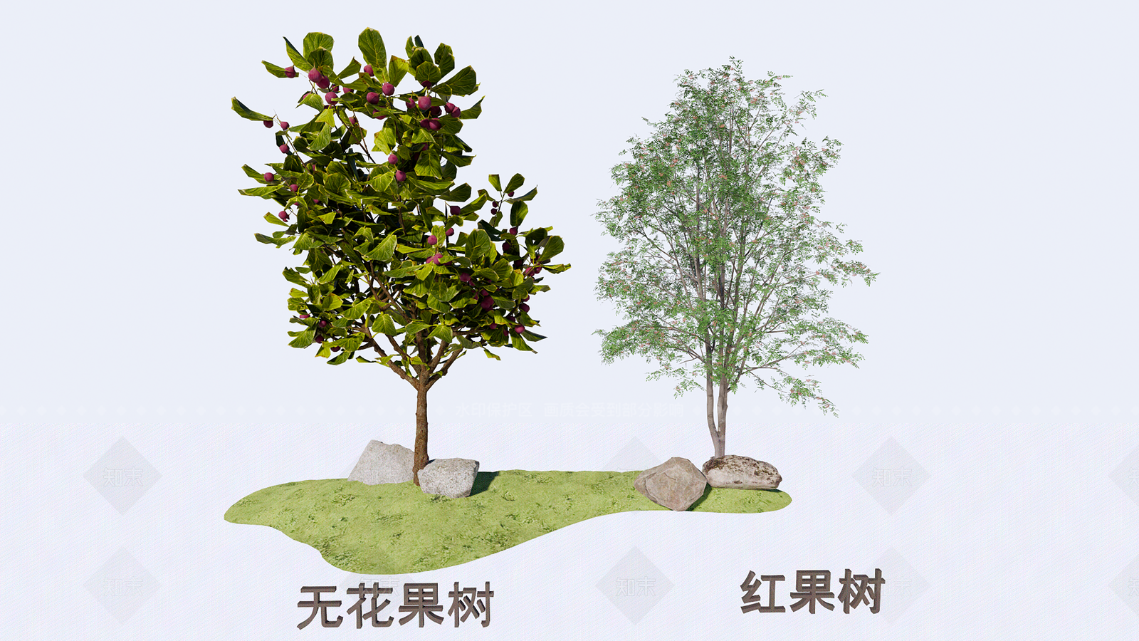 植物组合SU模型下载【ID:1208291454】