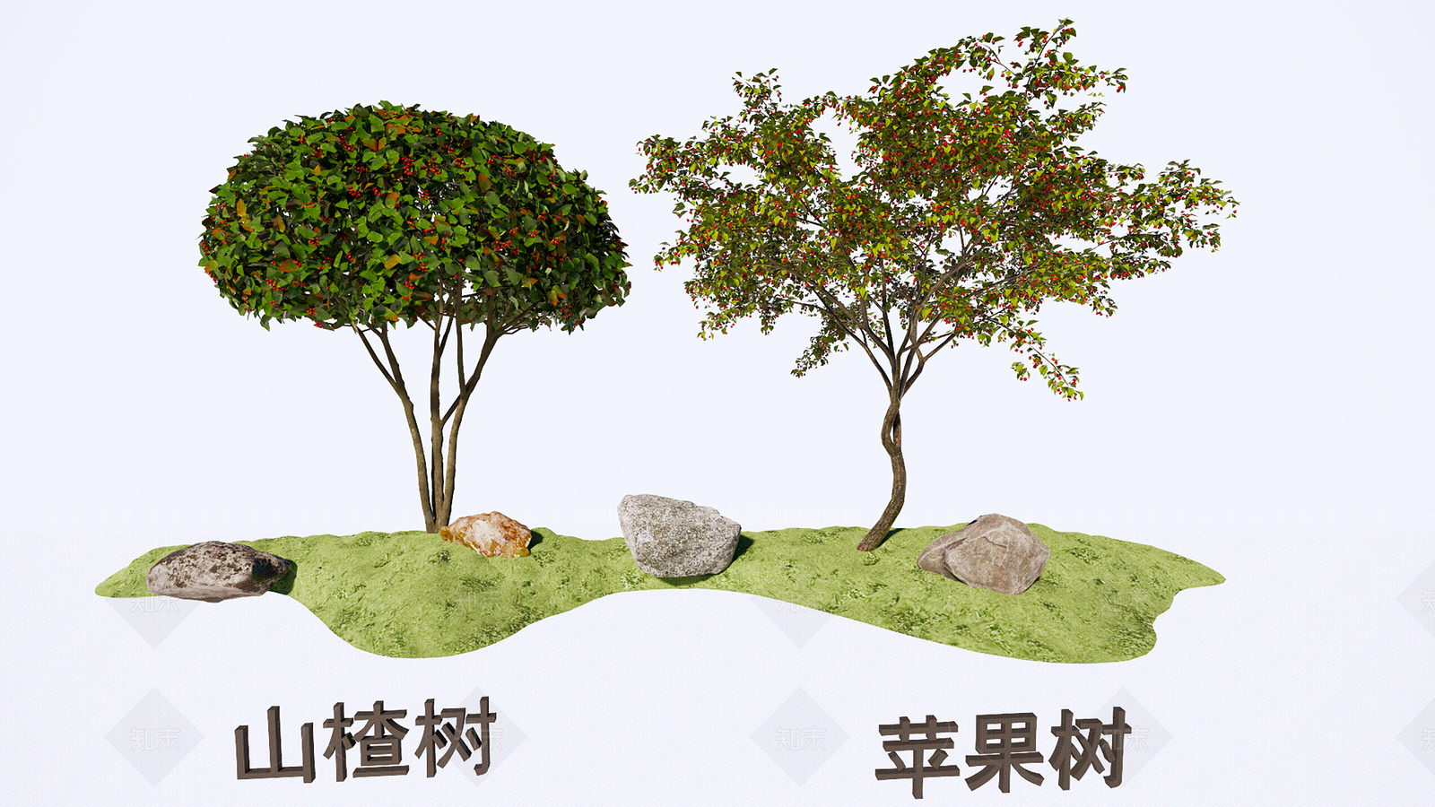 乔木SU模型下载【ID:1208292039】