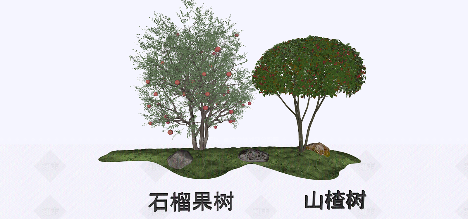 乔木SU模型下载【ID:1208292146】