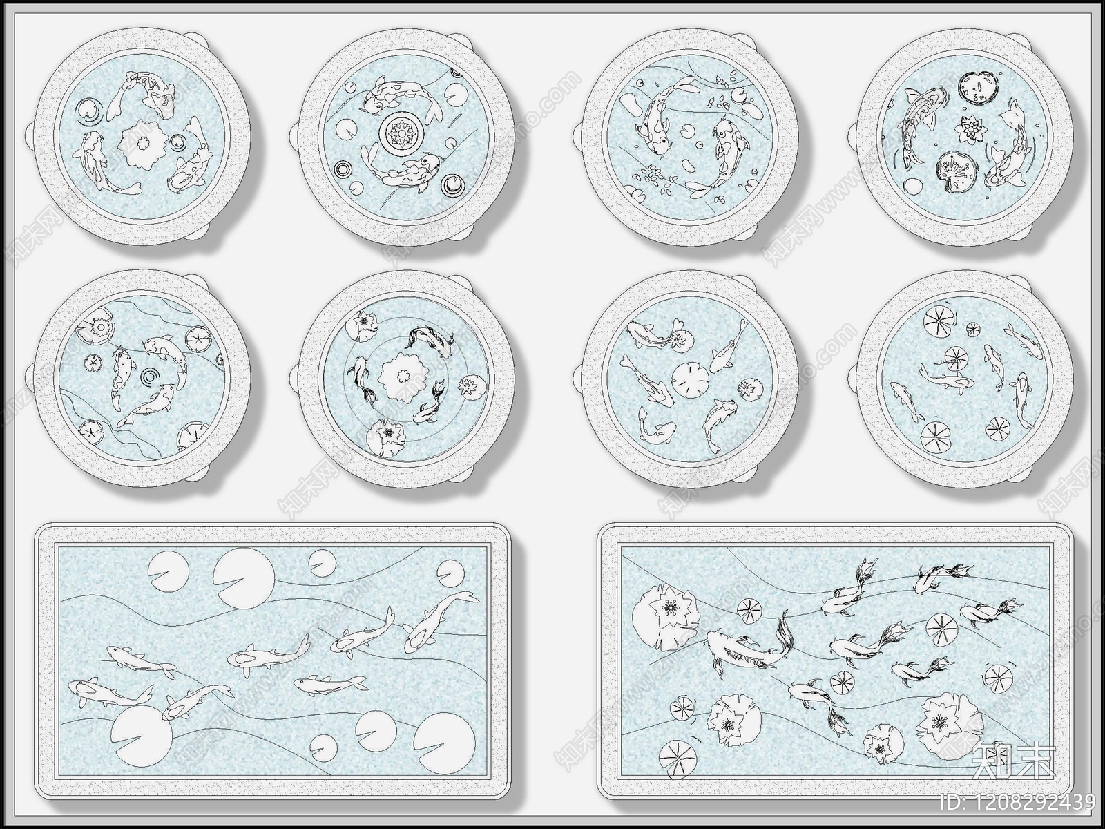 互动水景施工图下载【ID:1208292439】