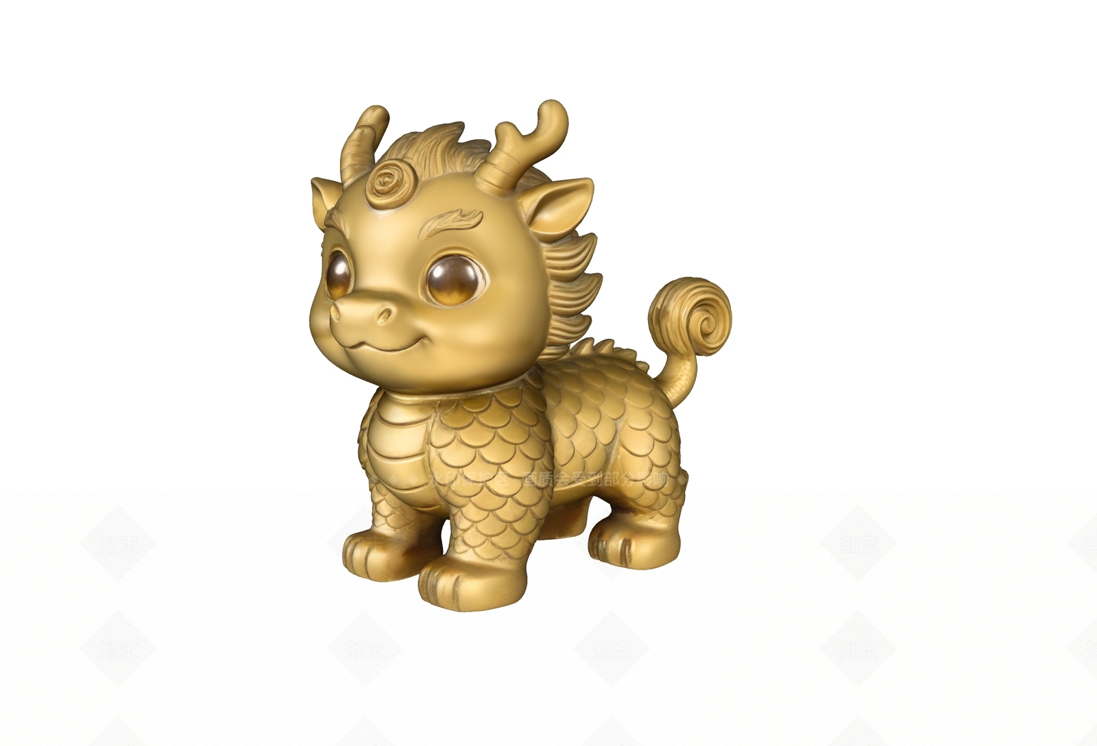 现代新中式雕塑SU模型下载【ID:1208303034】