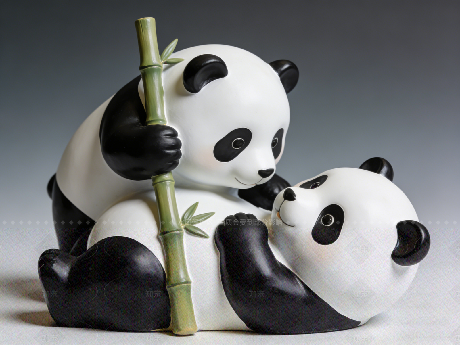现代新中式雕塑SU模型下载【ID:1208303584】