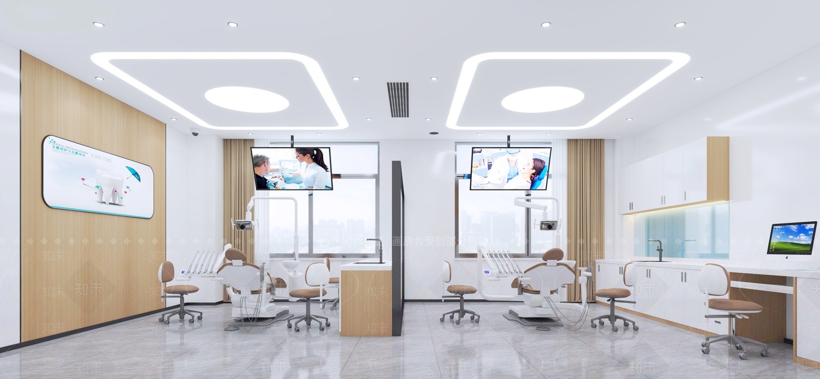 口腔医院诊室3D模型下载【ID:1208305244】
