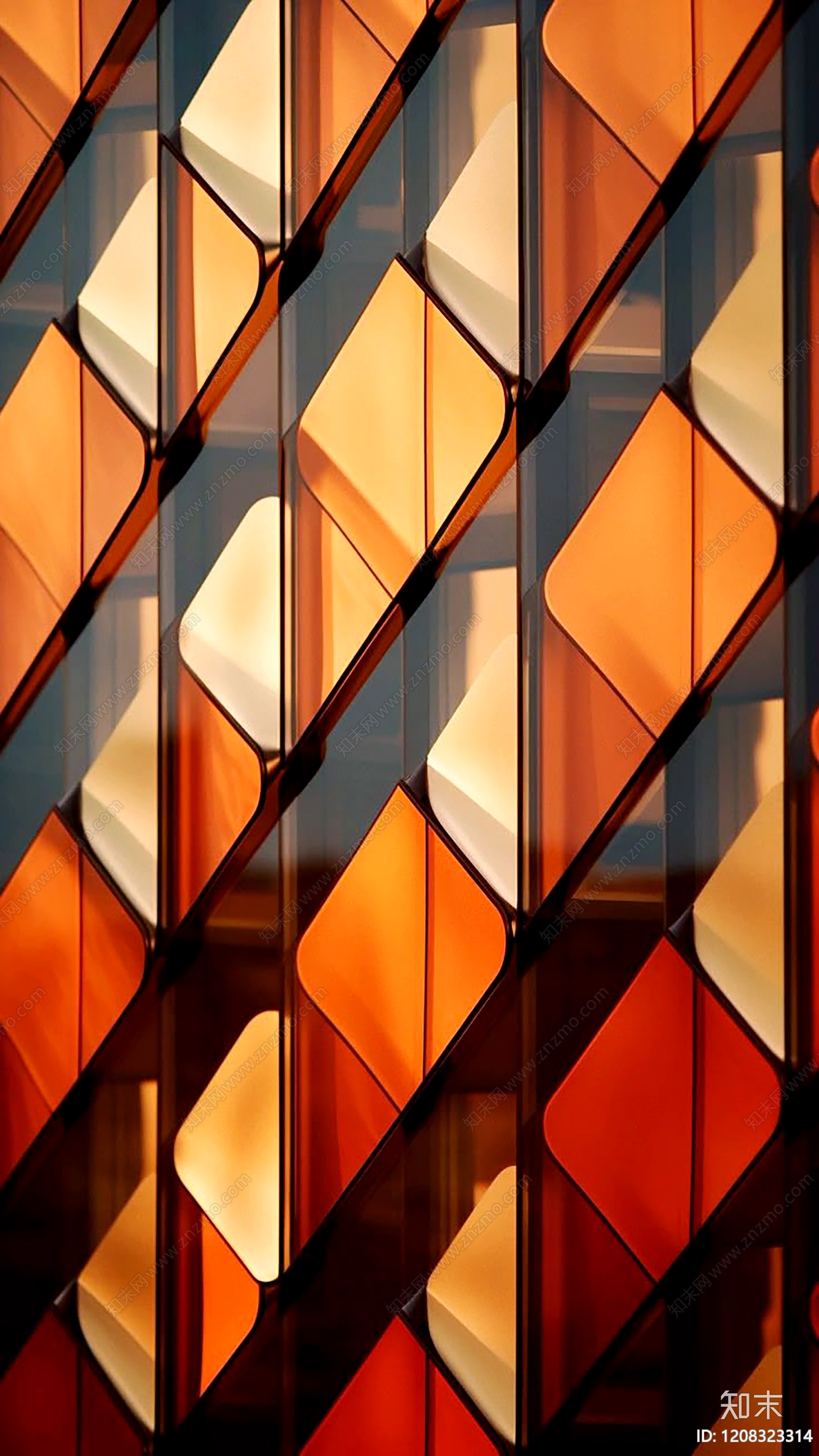 现代欧式艺术玻璃贴图下载【ID:1208323314】