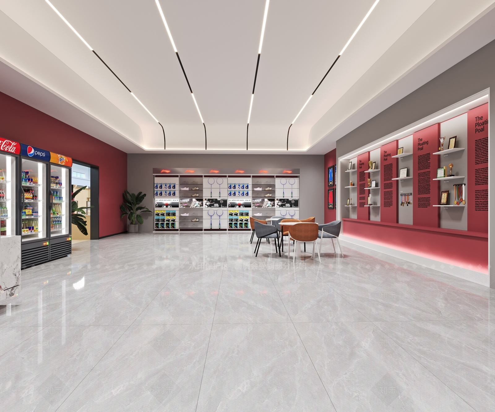 现代其他展厅3D模型下载【ID:1208331383】