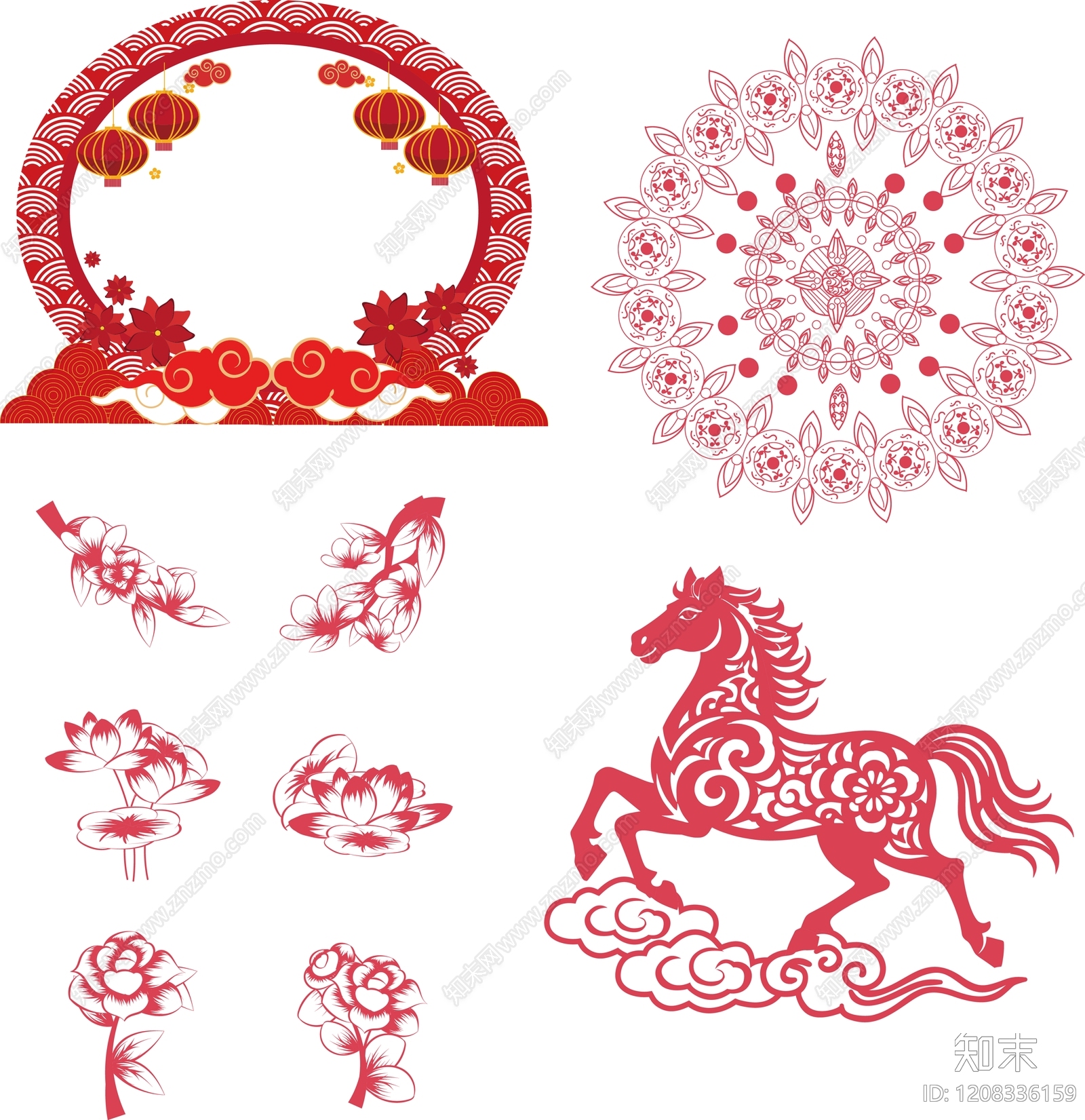 现代其他图库施工图下载【ID:1208336159】