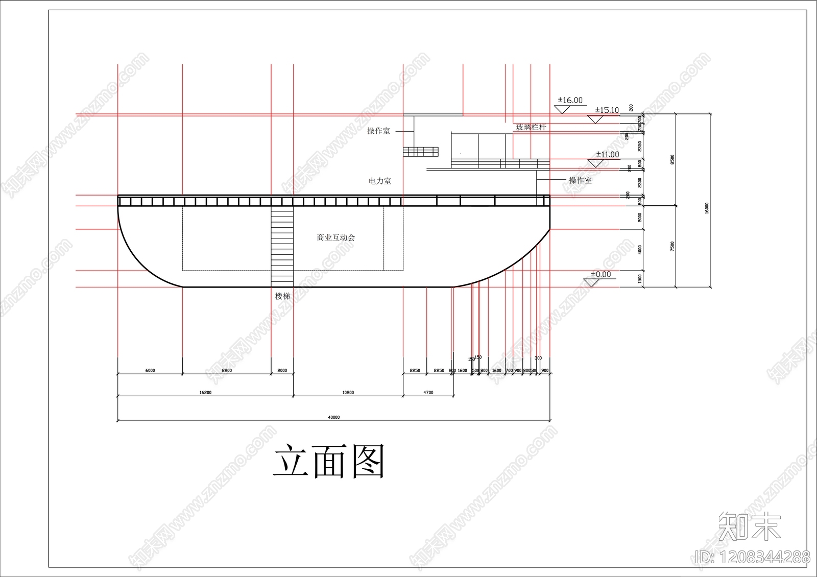 钢结构cad施工图下载【ID:1208344288】