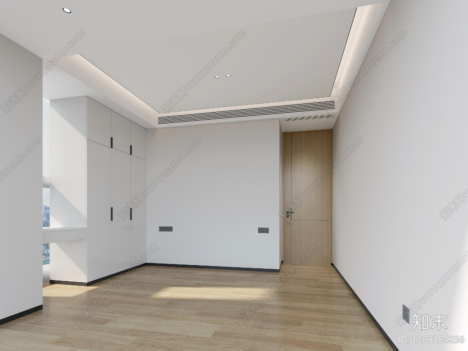 酒店公寓cad施工图下载【ID:1208354236】
