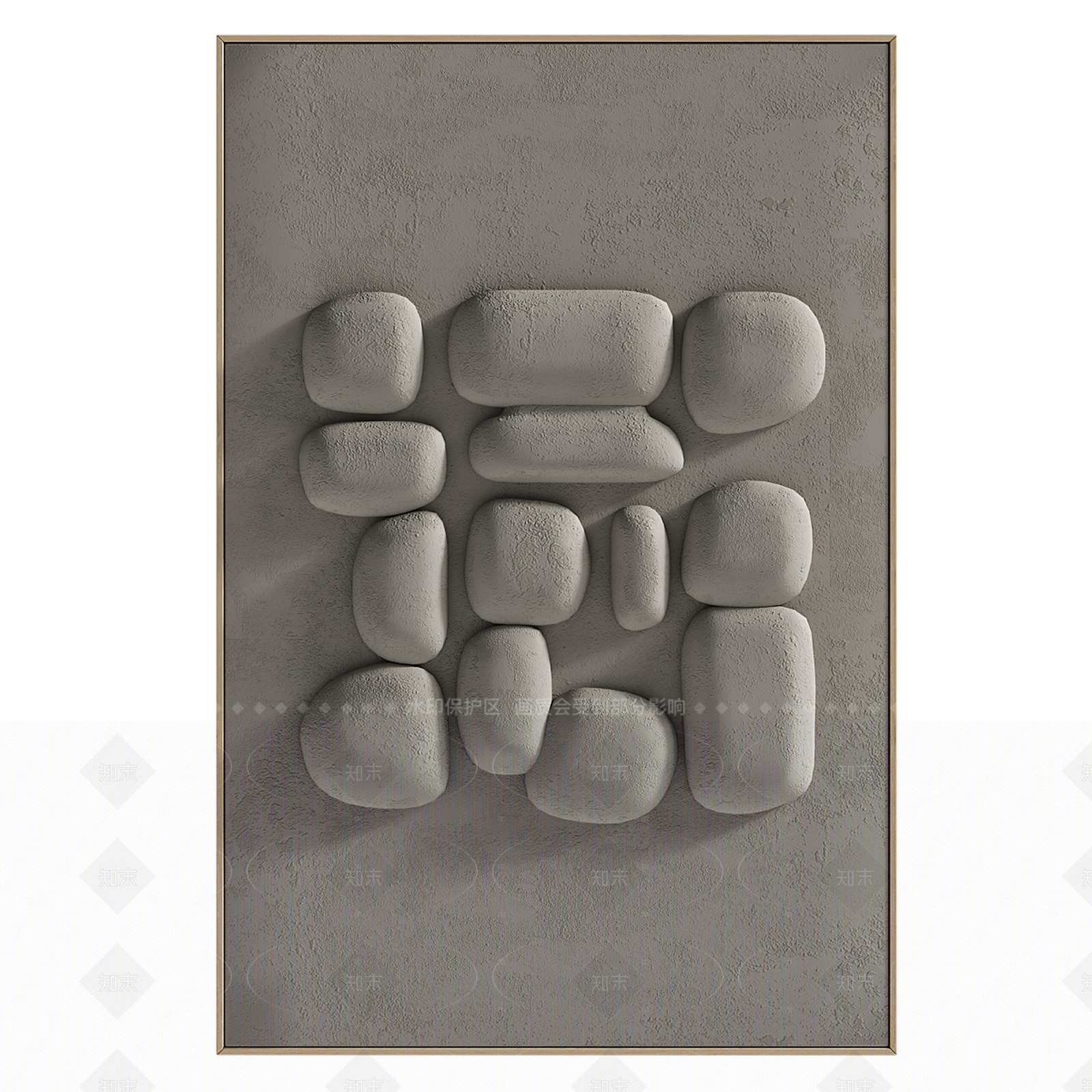 现代欧式挂画3D模型下载【ID:1208355708】