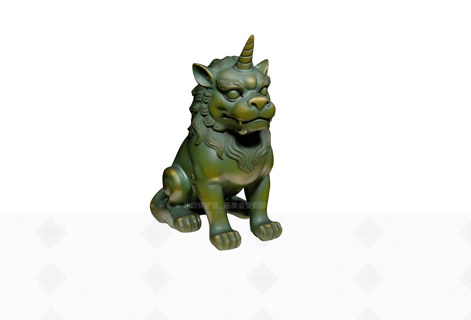 新中式中式雕塑SU模型下载【ID:1208361710】