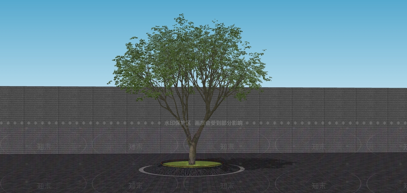 乔木SU模型下载【ID:1208375057】