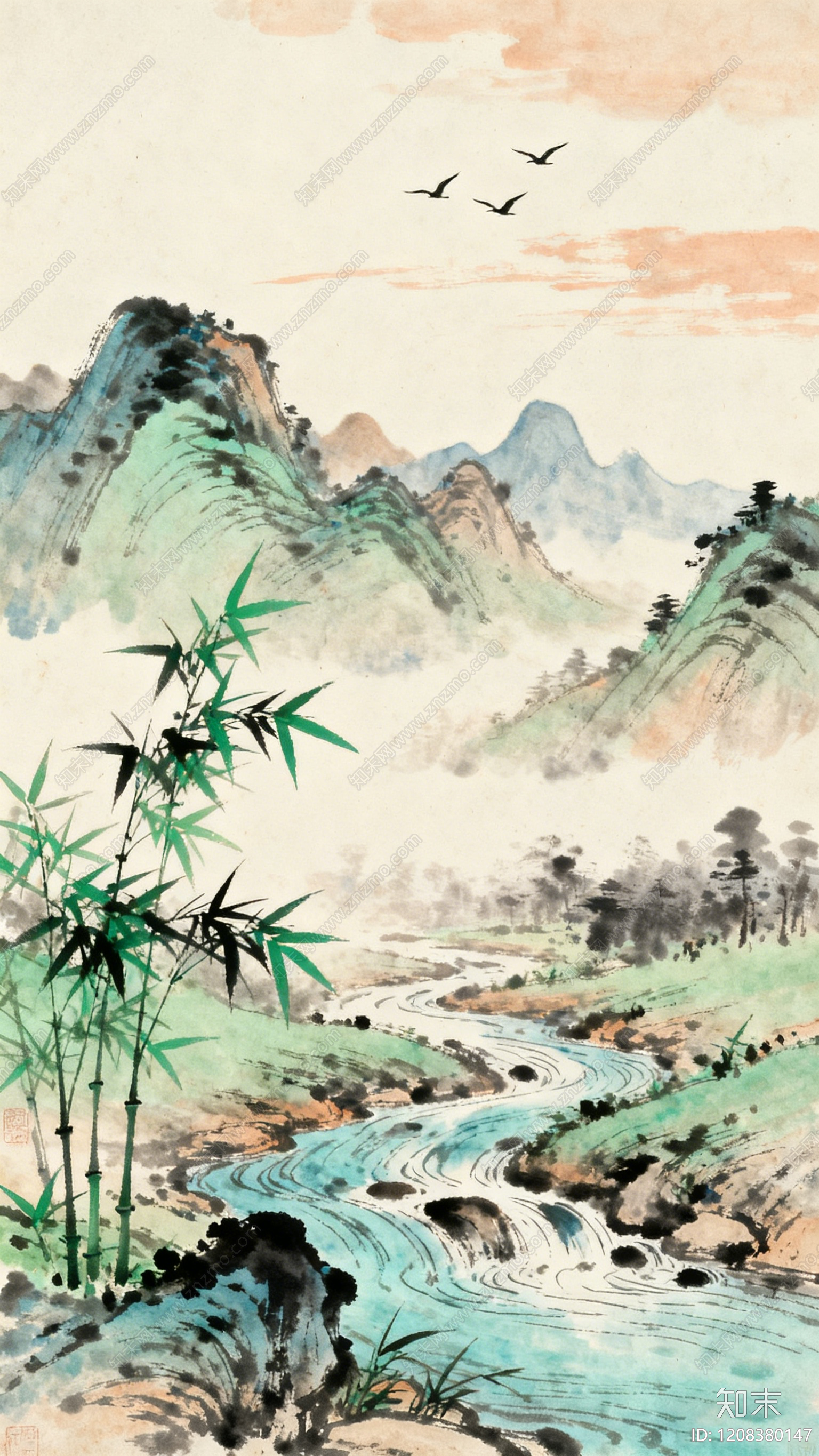 现代其他挂画贴图下载【ID:1208380147】