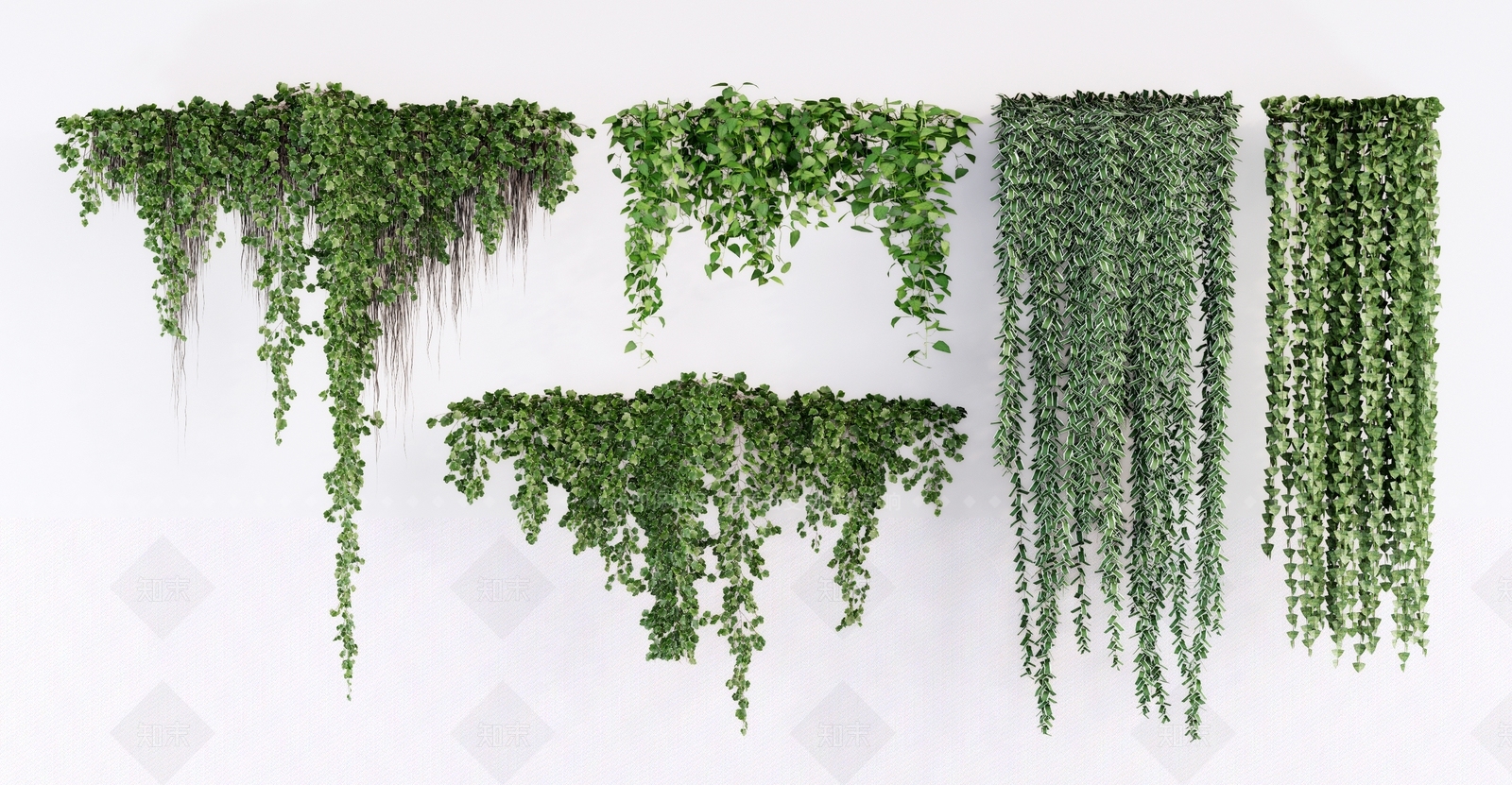 现代垂直绿化SU模型下载【ID:1208391273】