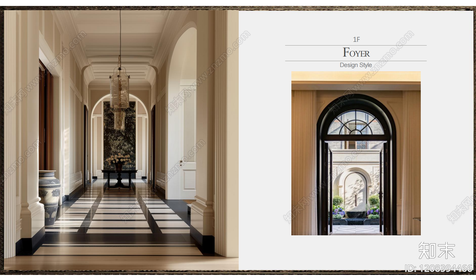 法式样板间下载【ID:1208394466】