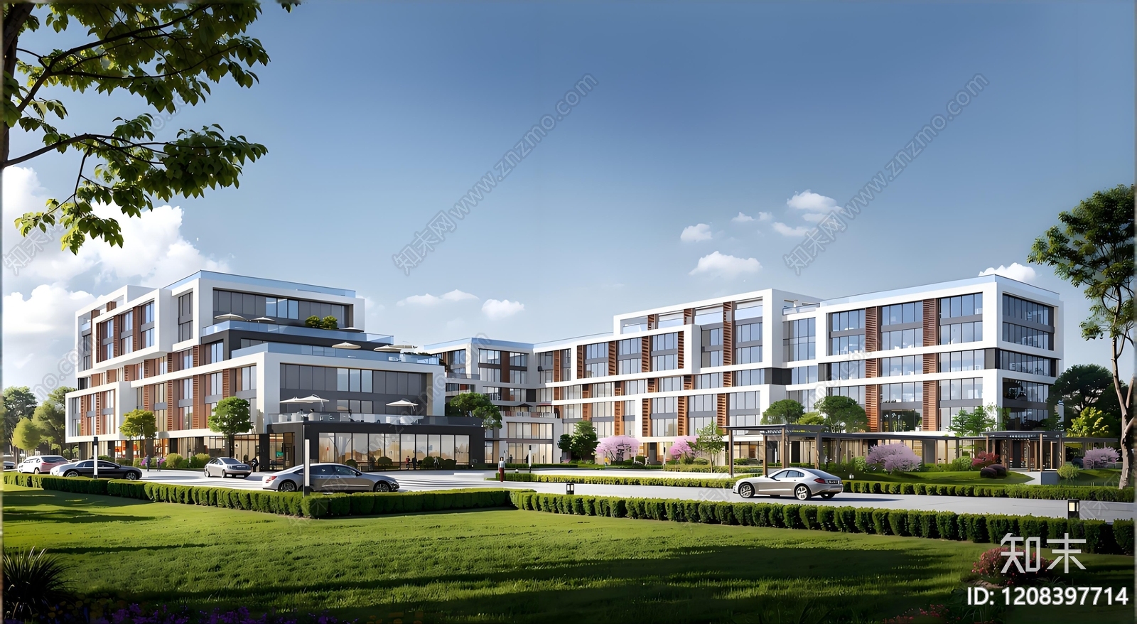 现代其他公共建筑cad施工图下载【ID:1208397714】