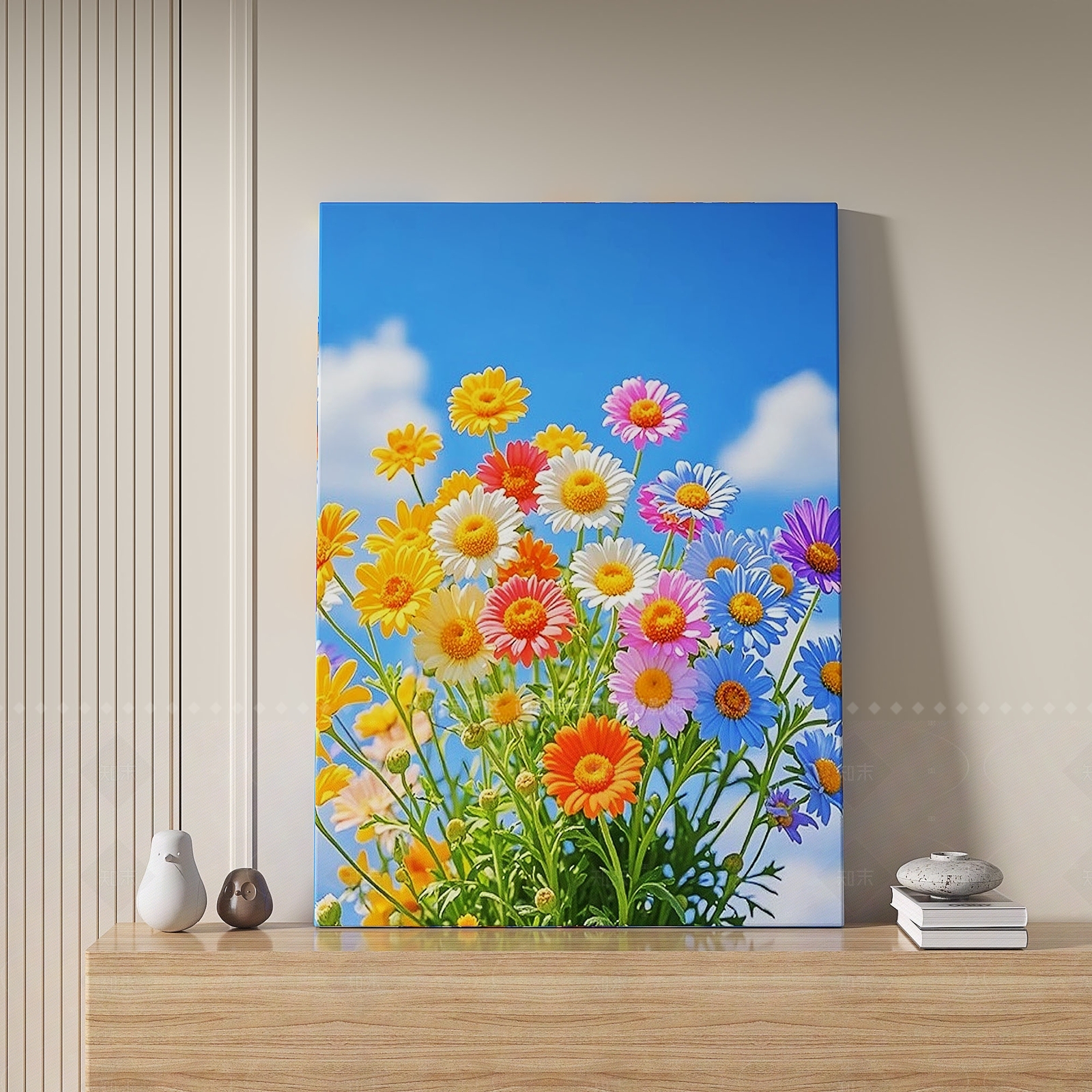 北欧儿童挂画3D模型下载【ID:1208402903】