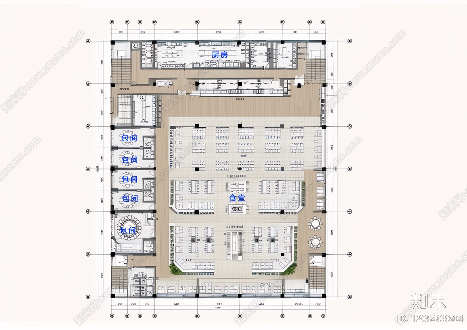 工装平面图施工图下载【ID:1208403604】