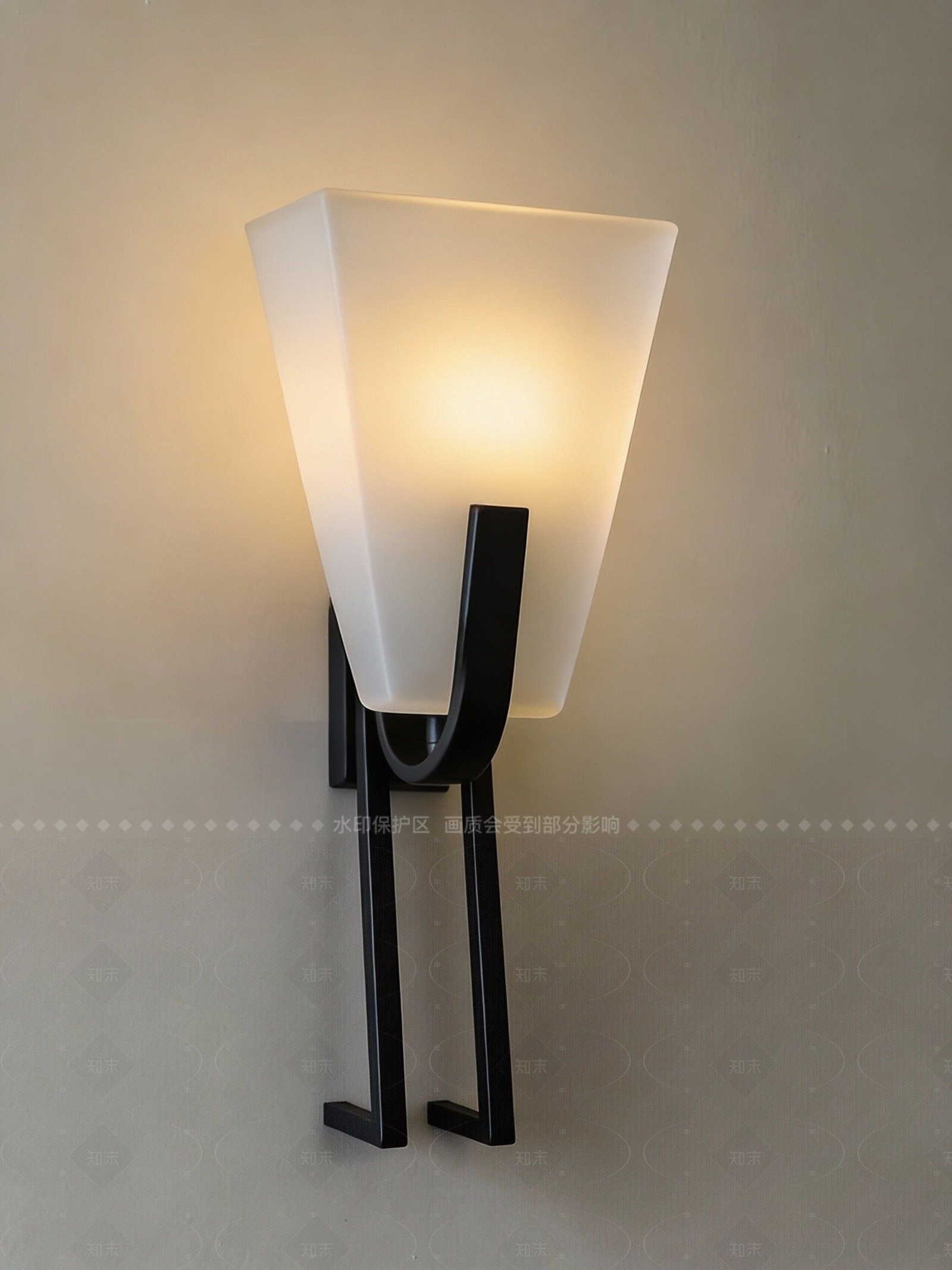 现代简约壁灯3D模型下载【ID:1208407055】