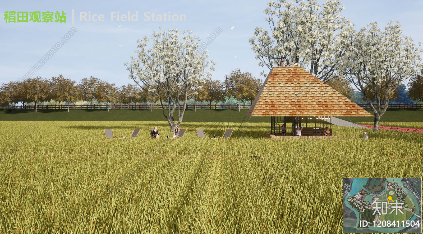 现代新中式田园综合体下载【ID:1208411504】