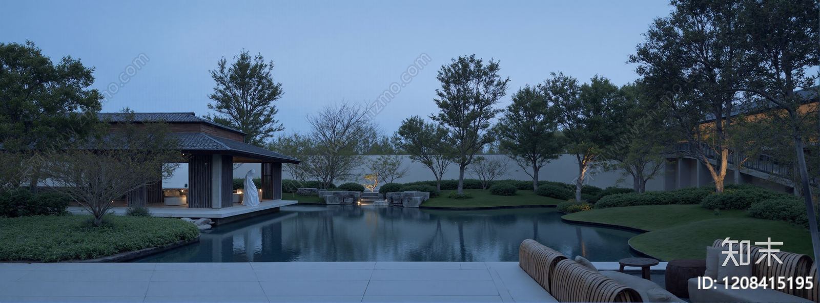 现代其它外景贴图下载【ID:1208415195】