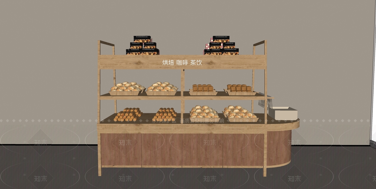 现代其他柜子SU模型下载【ID:1208418454】