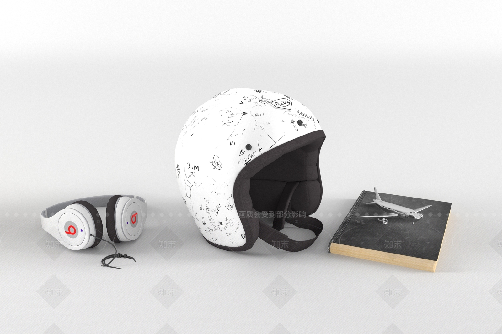 现代简约挂件3D模型下载【ID:1208419953】