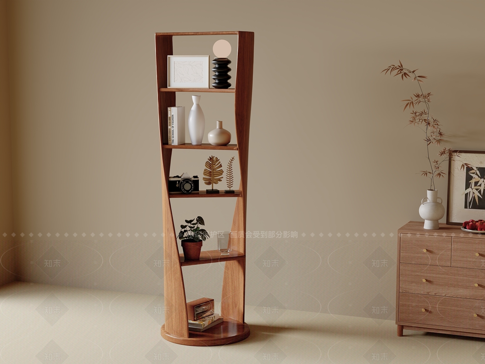 置物架3D模型下载【ID:1208424534】