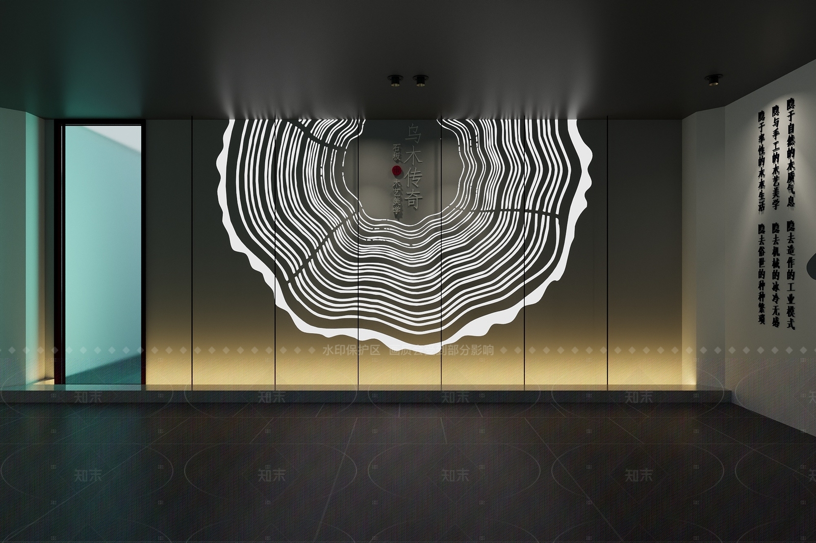 新中式家具展厅3D模型下载【ID:1208428318】