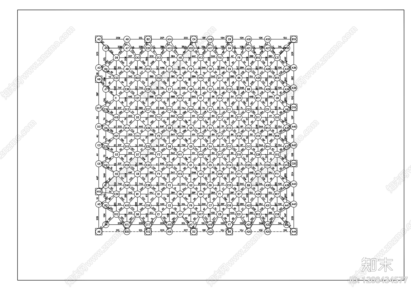 钢结构施工图下载【ID:1208434577】