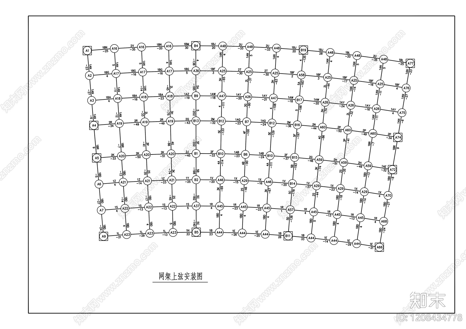 钢结构cad施工图下载【ID:1208434778】
