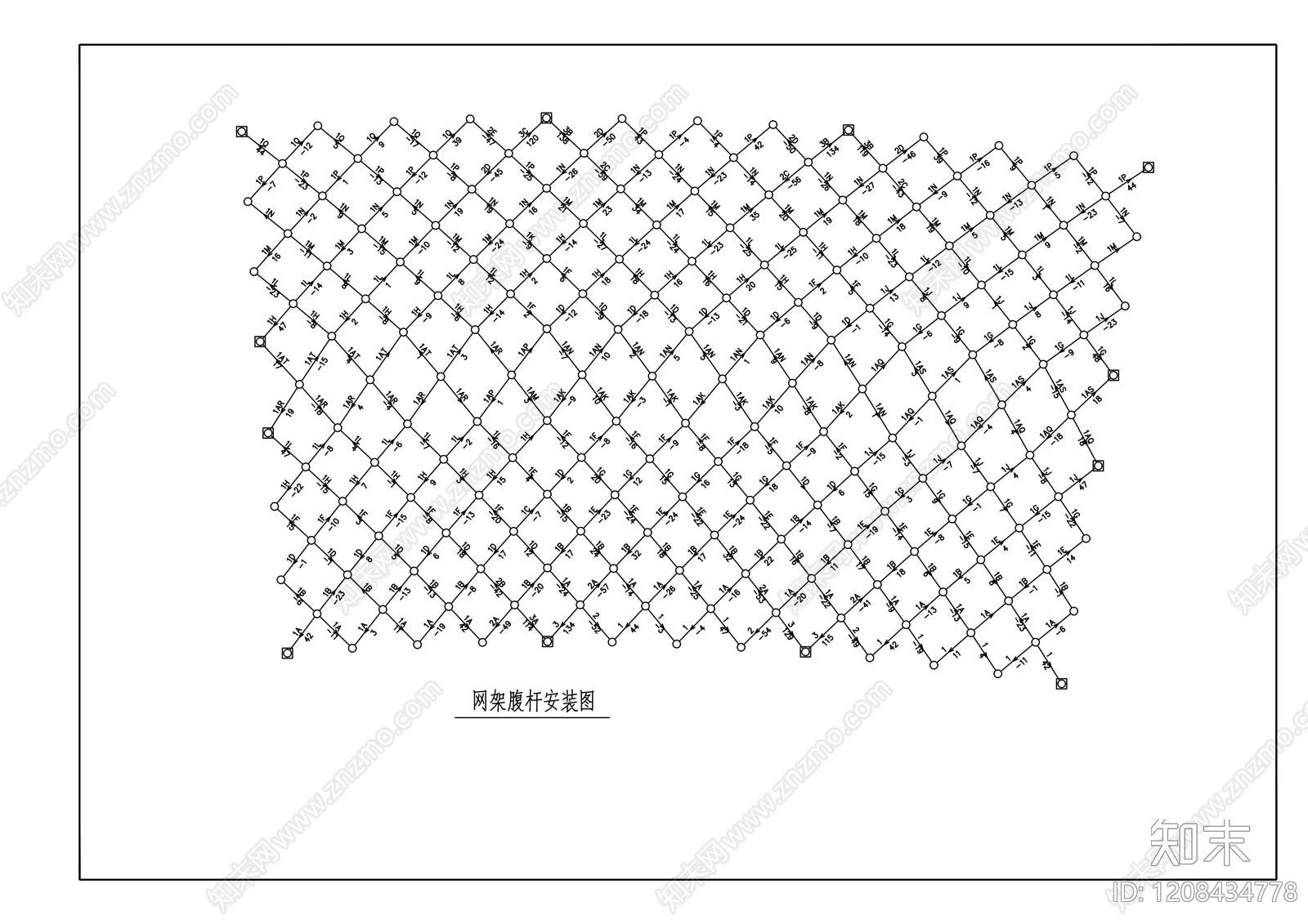 钢结构cad施工图下载【ID:1208434778】